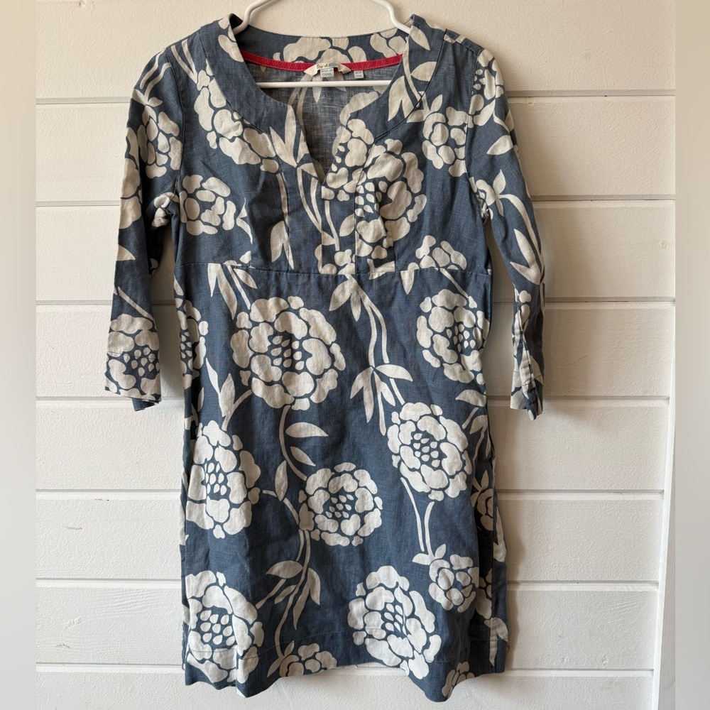 Boden Blue Floral Dress